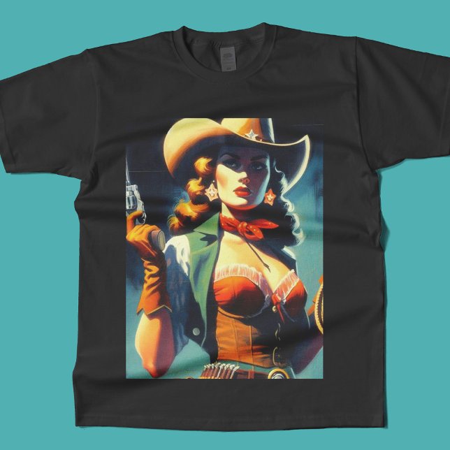Camiseta Pintura de vaca vintage (Subido por el creador)