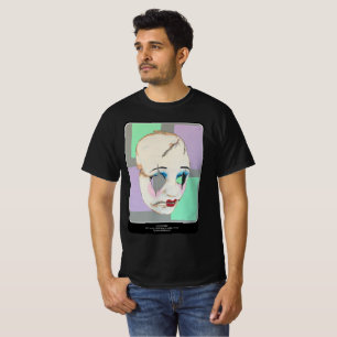 Camiseta Pintura de 'valle extraño' en un