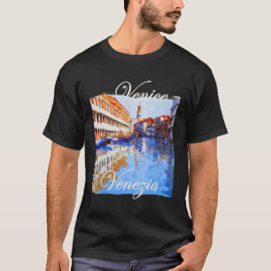 Camiseta Pintura de Venecia Italia