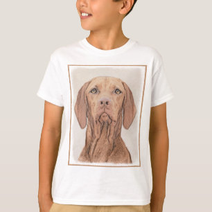 Camiseta Pintura de Vizsla - Arte Perro Original.
