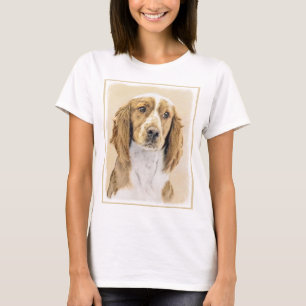Camiseta Pintura de Welsh Springer Spaniel - Arte original 