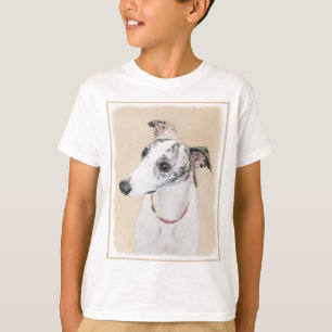Camiseta Pintura de Whippet - Arte Cute Original Perro