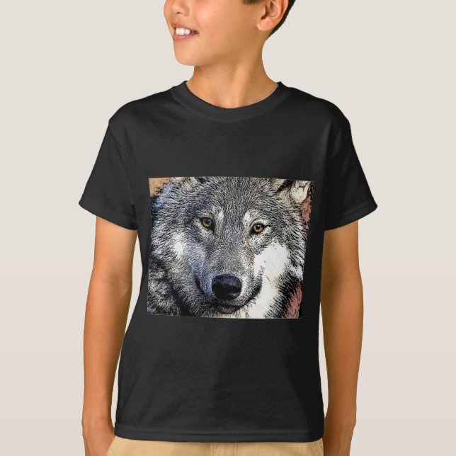 Camiseta Pintura de Wolf Eyes (Anverso)