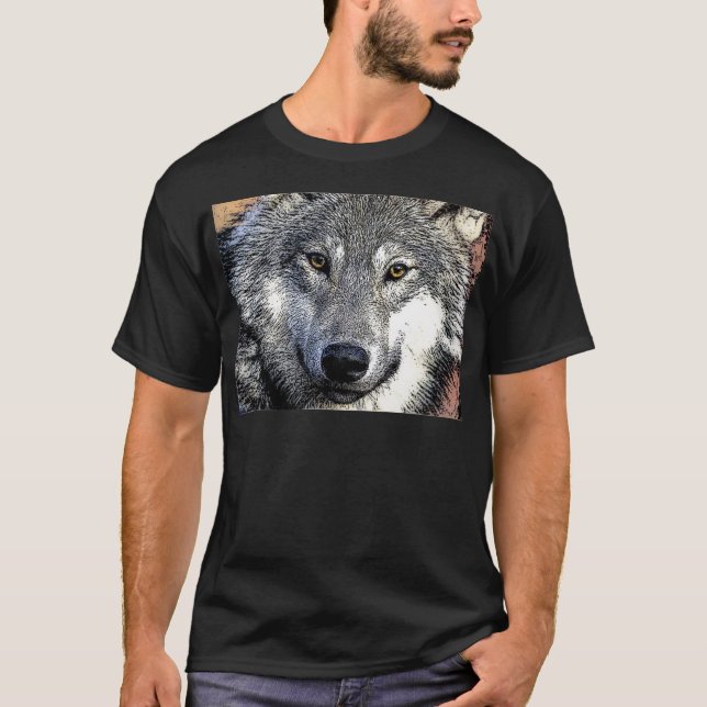 Camiseta Pintura de Wolf Eyes (Anverso)