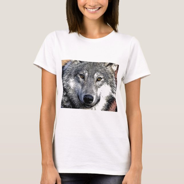 Camiseta Pintura de Wolf Eyes (Anverso)