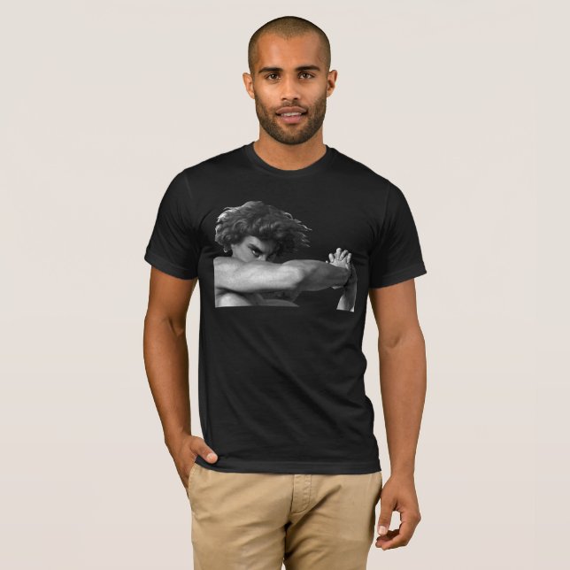 Camiseta Pintura del ángel caído por Alexandre Cabanel (Anverso completo)