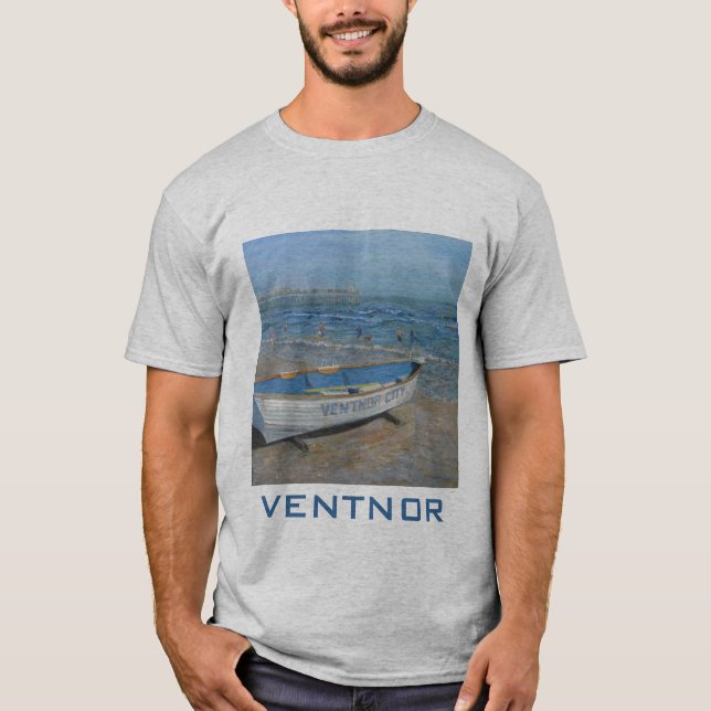 Camiseta pintura del barco del ventnor, VENTNOR (Anverso)