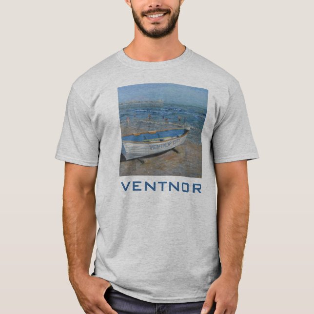 Camiseta pintura del barco del ventnor, VENTNOR (Anverso)