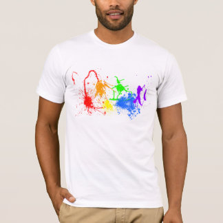 Camiseta pintura del orgullo