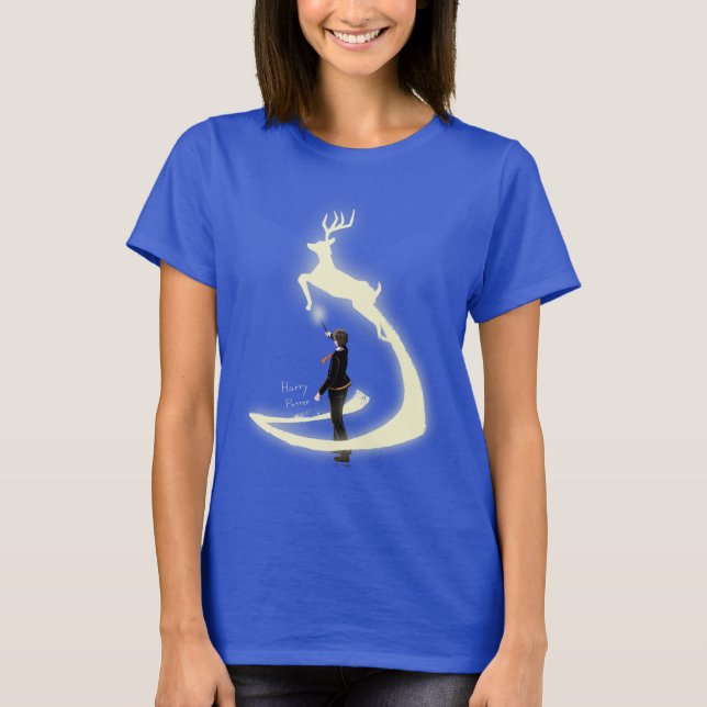 Camiseta Pintura del Patronus de HARRY POTTER™ (Anverso)