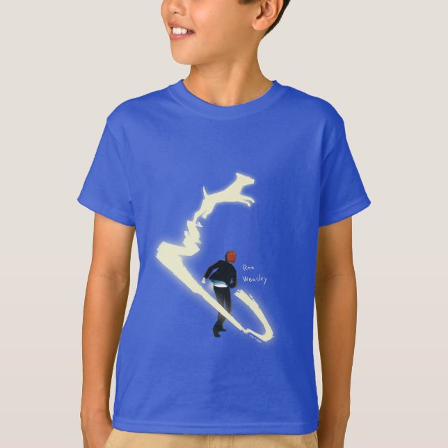 Camiseta Pintura del Patronus de Ron Weasley (Anverso)