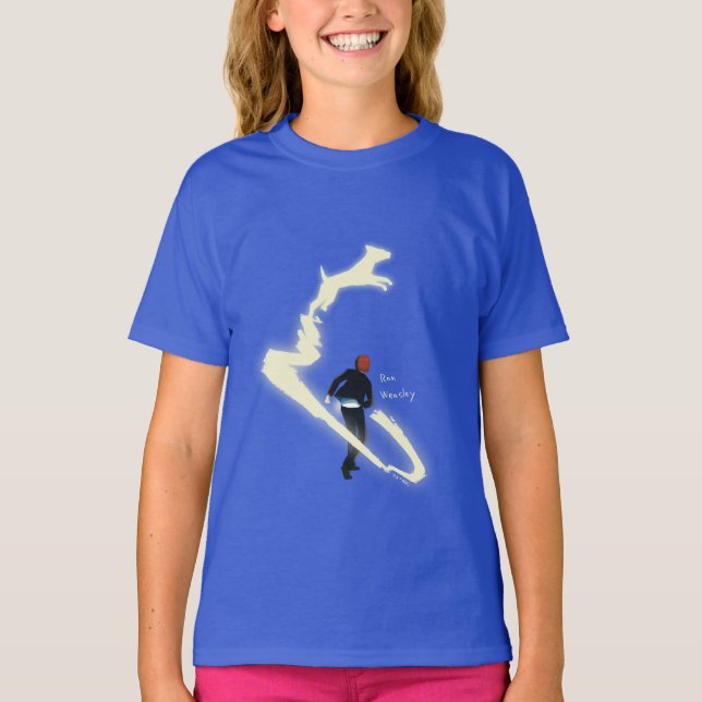 Camiseta Pintura del Patronus de Ron Weasley (Anverso)