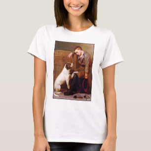 Camiseta Pintura del perro: Mejores amigos de Juan Brown