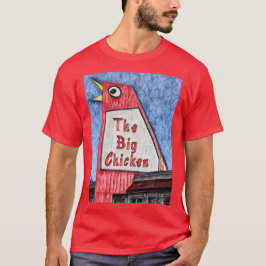 Camiseta Pintura del restaurante Marietta Georgia Big Chick