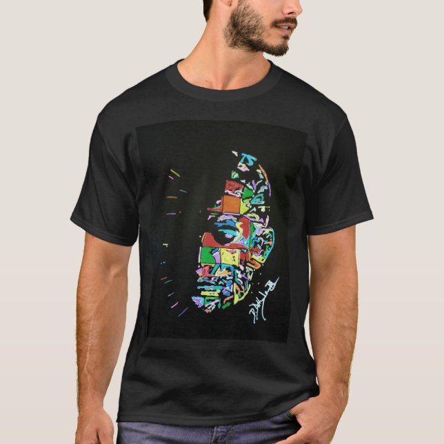 Camiseta Pintura del Synesthesia de Hellraiser de la cabeza (Anverso)