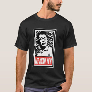Camiseta Pintura del vector Lee Kuan Yew