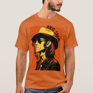 Camiseta Pintura del ventilador original de Doug Sahm Retro