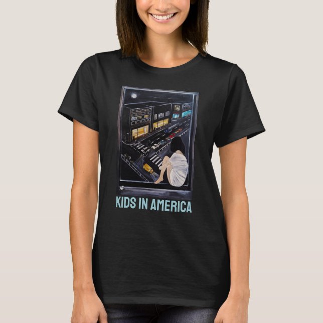 Camiseta Pintura del viernes por la noche de Alfred Fox (Anverso)