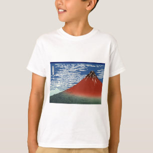 Camiseta Pintura del volcán Monte Fuji Japón