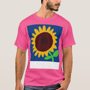 Camiseta Pintura digital de girasoles