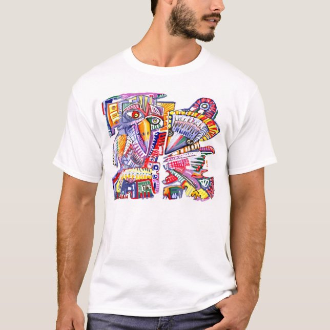 Camiseta Pintura digital realizada en Photoshop con tableta (Anverso)