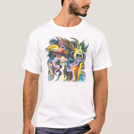 Camiseta Pintura digital realizada en Photoshop con tableta