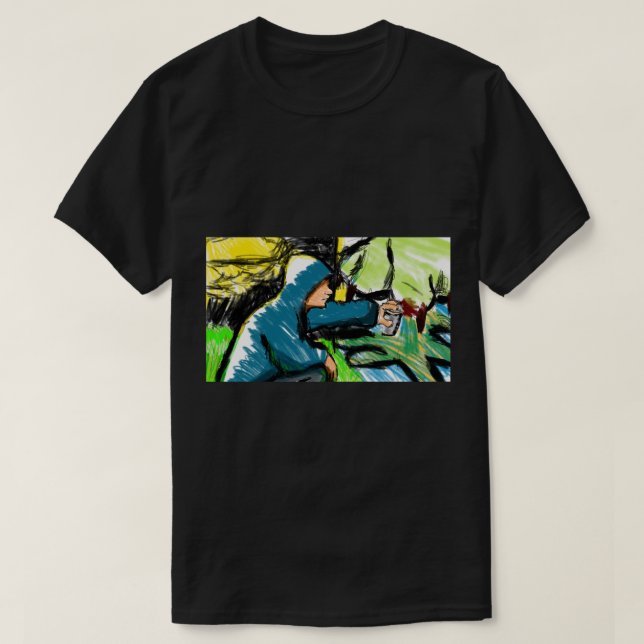CAMISETA PINTURA EN ESPRAY!!! (Diseño del anverso)