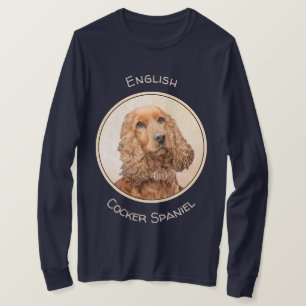 Camiseta Pintura Española de Cocker Inglés - Arte Perro O
