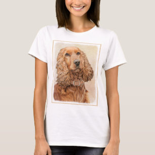 Camiseta Pintura Española de Cocker Inglés - Arte Perro O