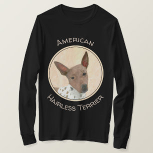 Camiseta Pintura estadounidense sin pelo y más terrible - A