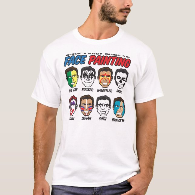 Camiseta Pintura facial (Anverso)