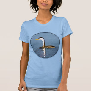 Camiseta Pintura gris de Clark - Arte de pájaro original