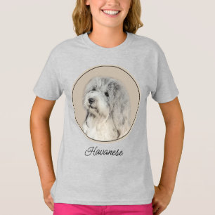 Camiseta Pintura Havanesa (Dorada Sable) - Arte Perro Origi