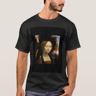Camiseta Pintura Leonardo Da Vinci: Ginevra De' Benci, 147