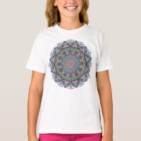 Pintura manual de Mandala Clock Face 3