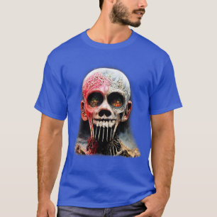 Camiseta Pintura Metalizado extrema de metal negro 1
