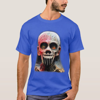 Camiseta Pintura Metalizado extrema de metal negro 1