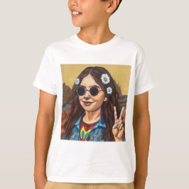 Camiseta Pintura moderna de la Mona Lisa - inspirada en da 