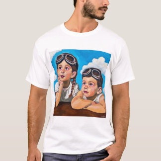 Camiseta Pintura Moderna de Querubines - Inspirada en Rembr