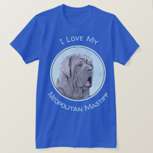Camiseta Pintura Neopolitana de Mastiff - Arte Perro Origin