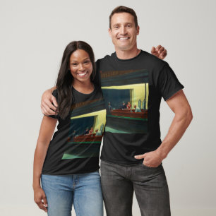Camiseta Pintura Nighthawks de Edward Hopper 
