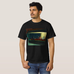Camiseta Pintura Nighthawks de Edward Hopper 