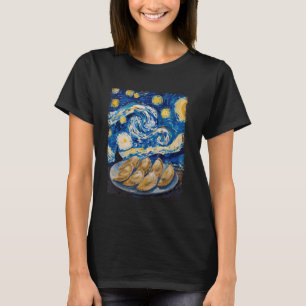 Camiseta Pintura nocturna estrellada de Pierogi en Polonia