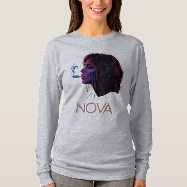 Camiseta Pintura Nova Glow Silencio (Anverso)