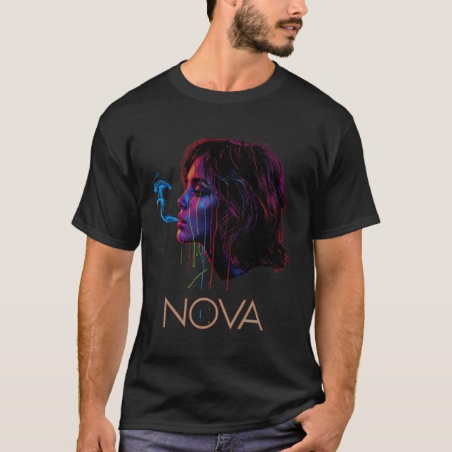 Camiseta Pintura Nova Glow Silencio (Anverso)
