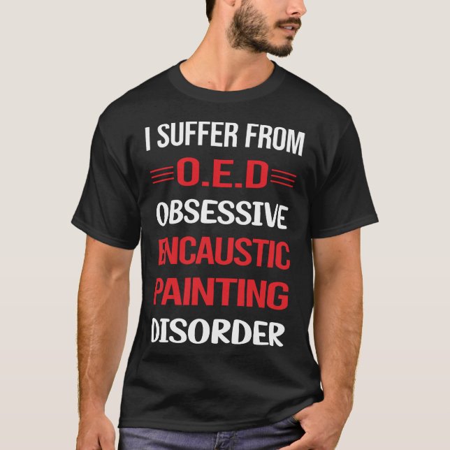 Camiseta Pintura obsesiva (Anverso)