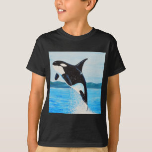 Camiseta Pintura Orca