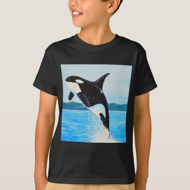 Camiseta Pintura Orca (Anverso)