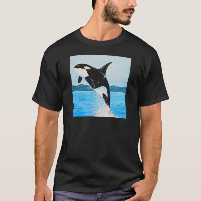 Camiseta Pintura Orca (Anverso)