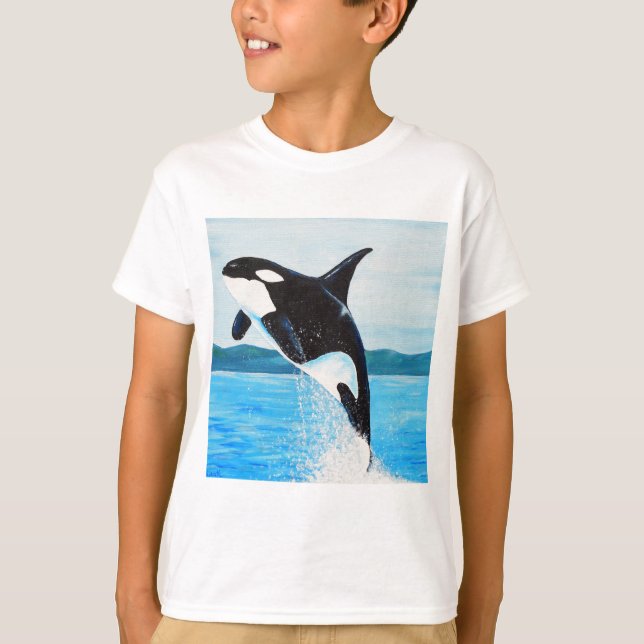 Camiseta Pintura Orca (Anverso)